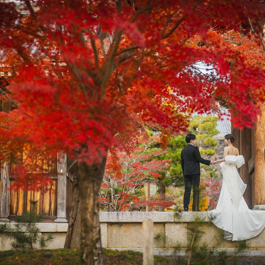 【11月下旬〜12月初旬】京都・紅葉ロケーション フォトプラン　